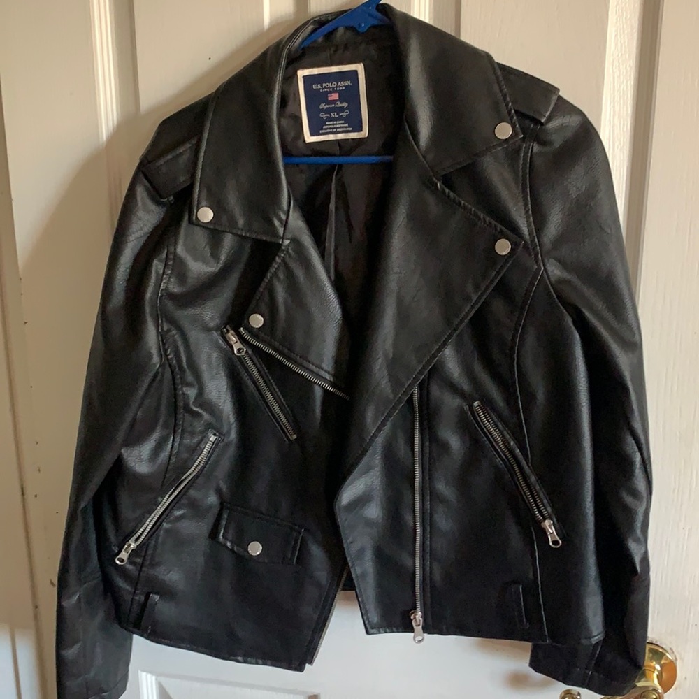 Leather jacket